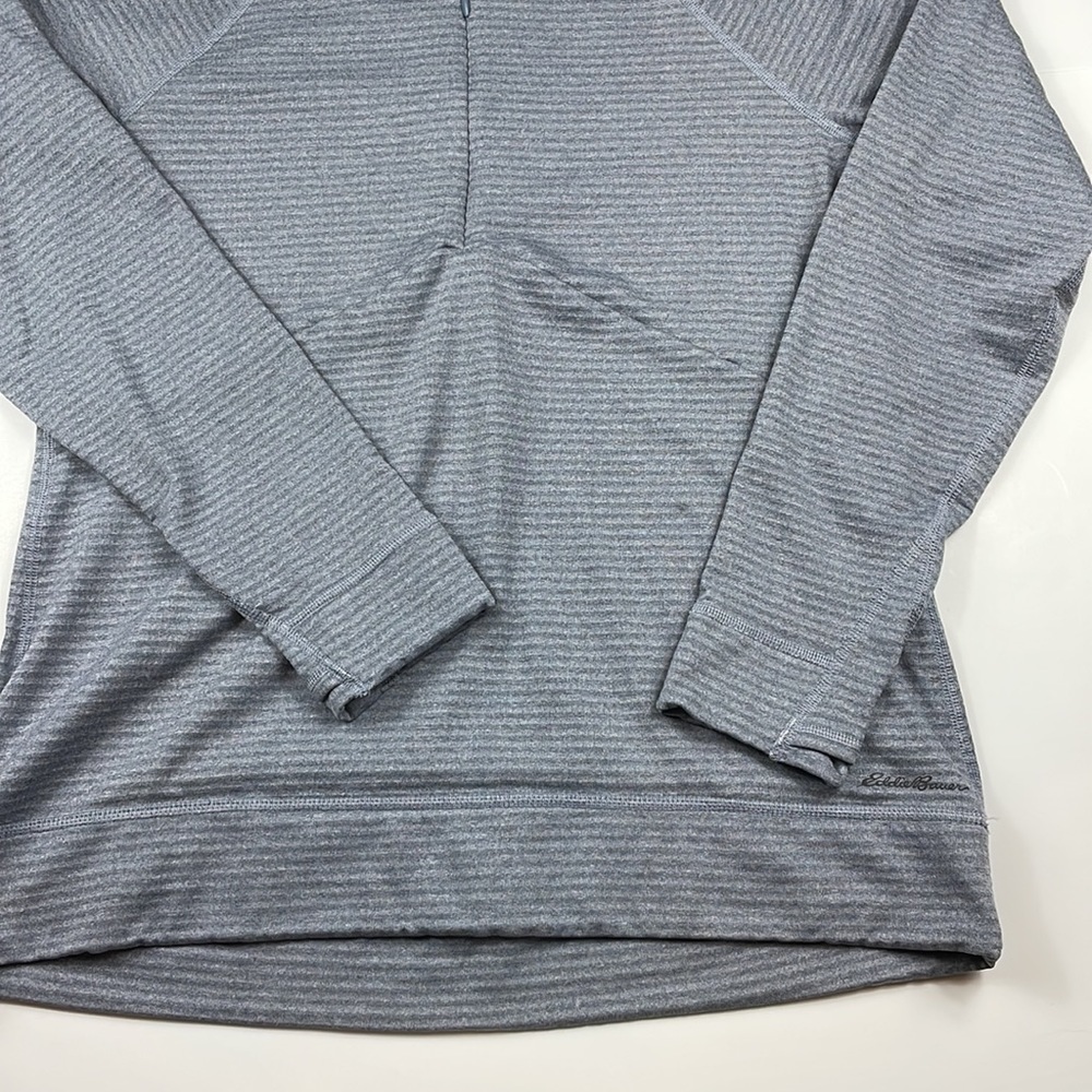 Eddie Bauer > Gray Pullover Sweatshirt Small - Picture 3 of 9